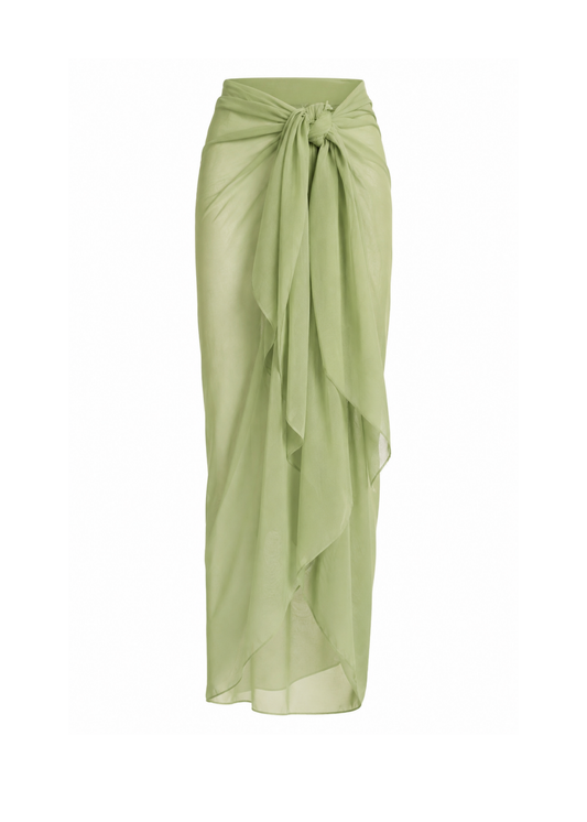 Long Sarong: Olive