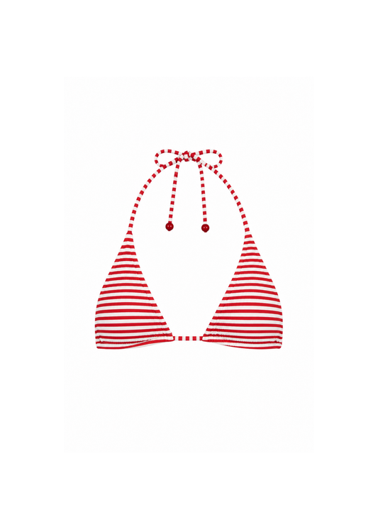 Curved Triangle Top - Strawberry Candy