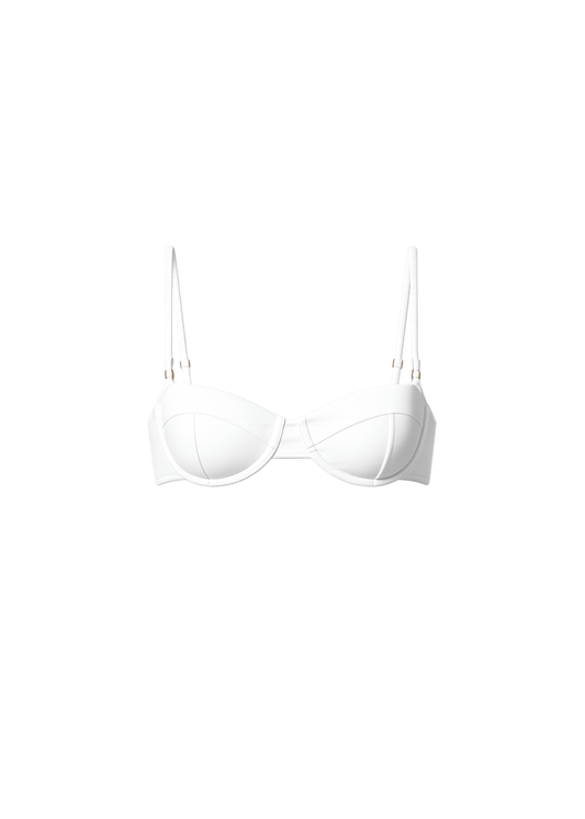 Balconnette Top: White - Beyond Swim5070003775514Smallbikini