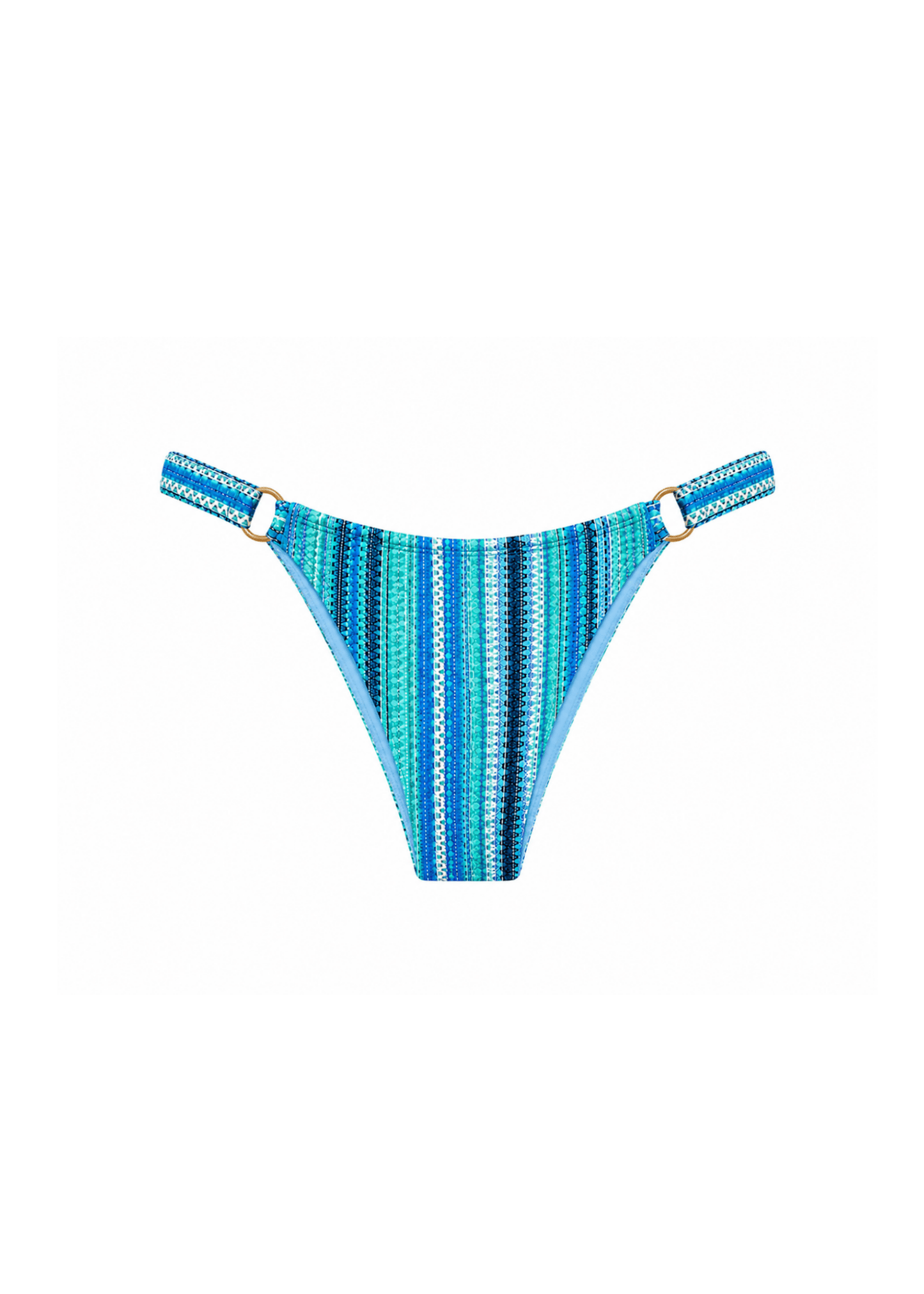 Fuller Coverage Bottoms - Salty Stripe (Adjustable) - Beyond SwimX-Smallbikini