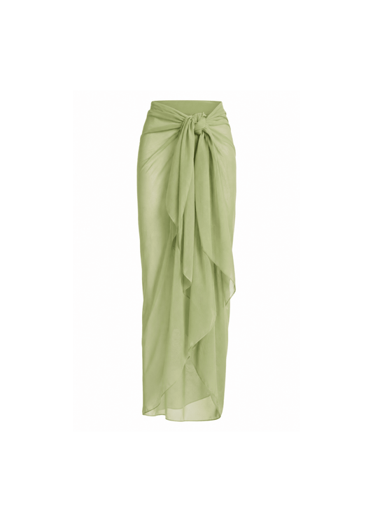 Long Sarong: Olive - Beyond Swimbikini