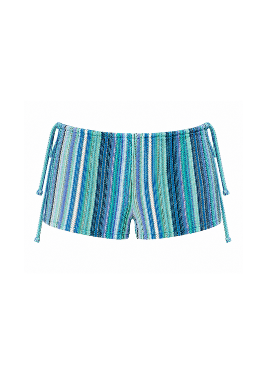 Mid-rise Shorts - Salty Stripe
