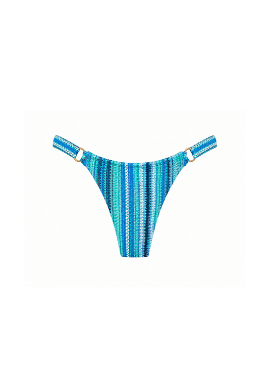 Thong Bottoms - Salty Stripe (Adjustable) - Beyond SwimX-Smallbikini