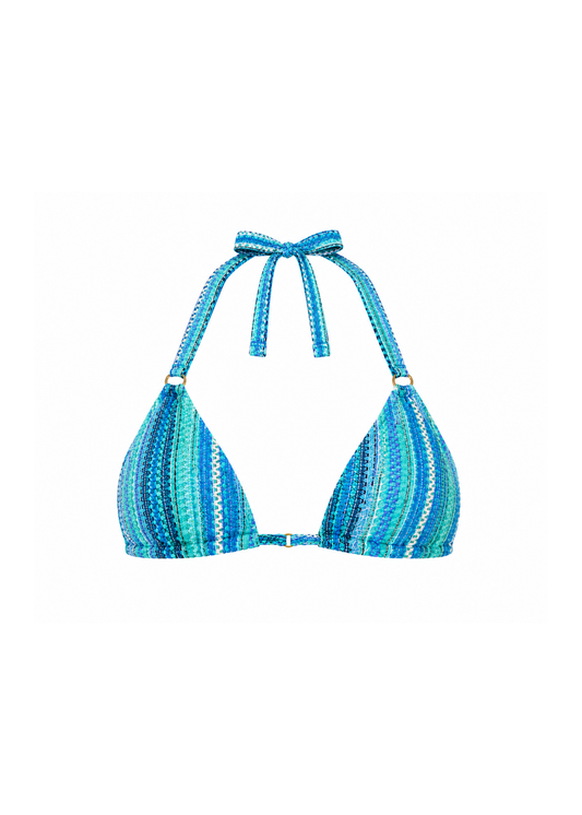 Classic Triangle Top - Salty Stripe