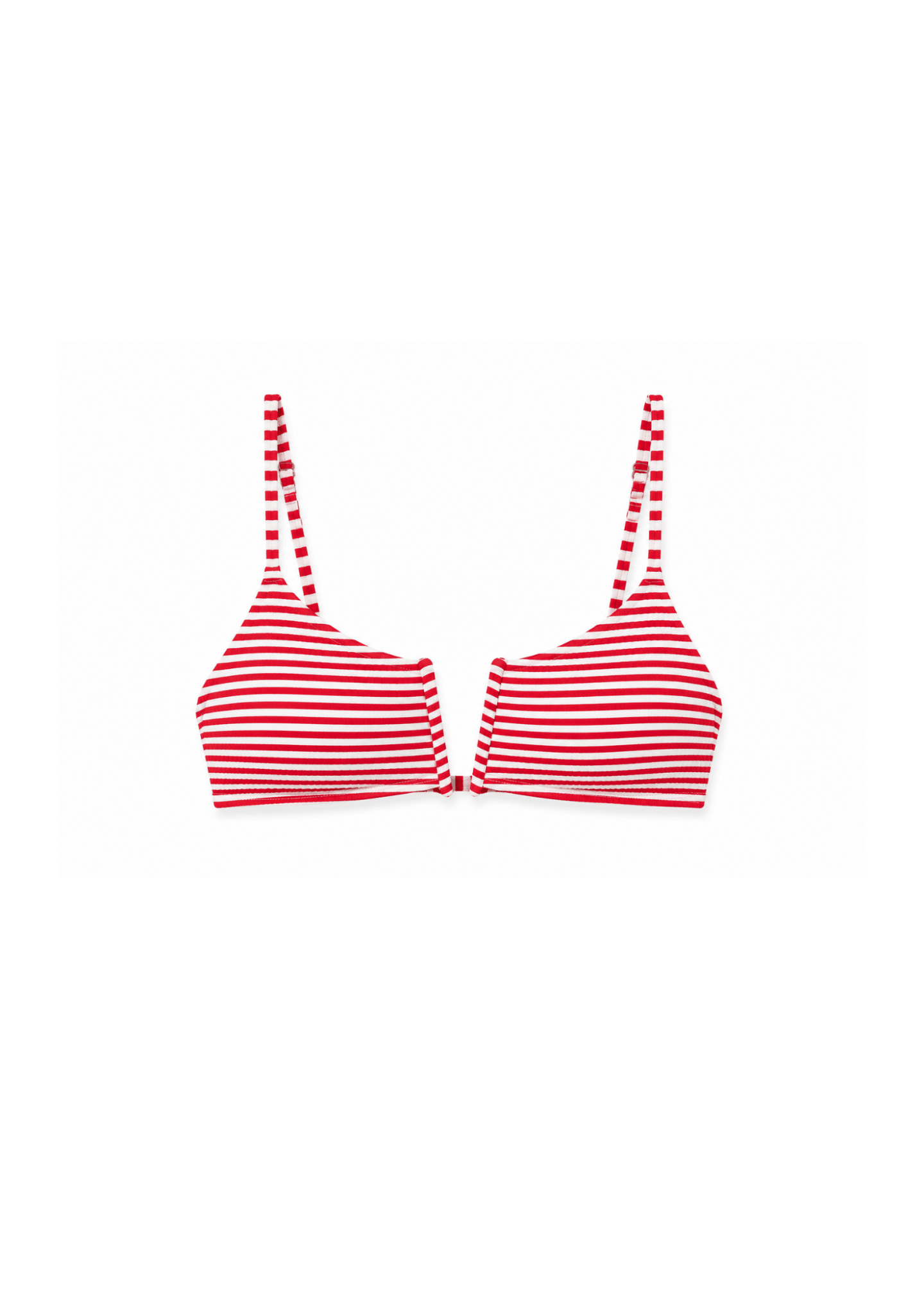 'V' Cut Bralet - Strawberry Candy - Beyond SwimSmallbikini