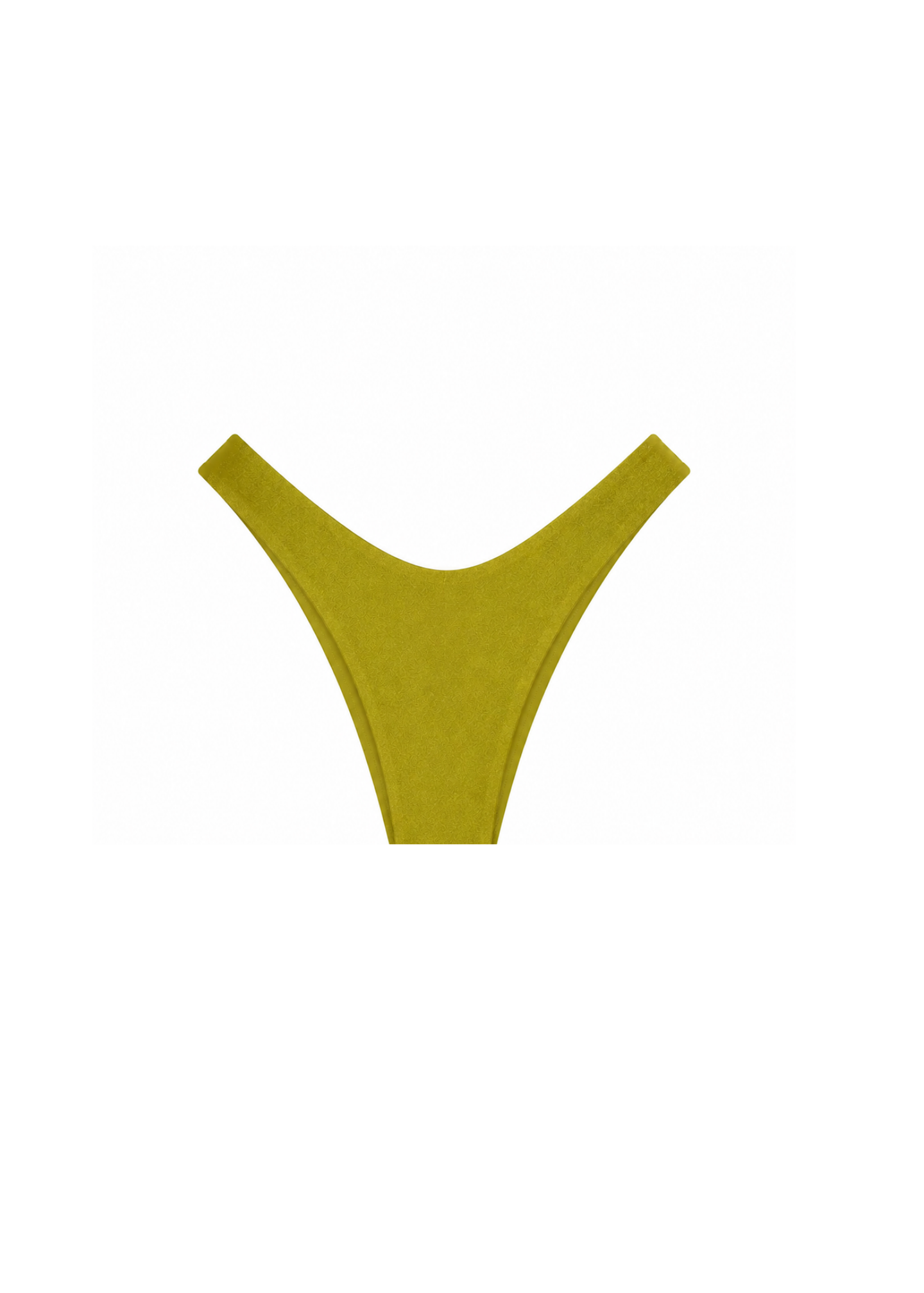Wide Strap Thong: Olive