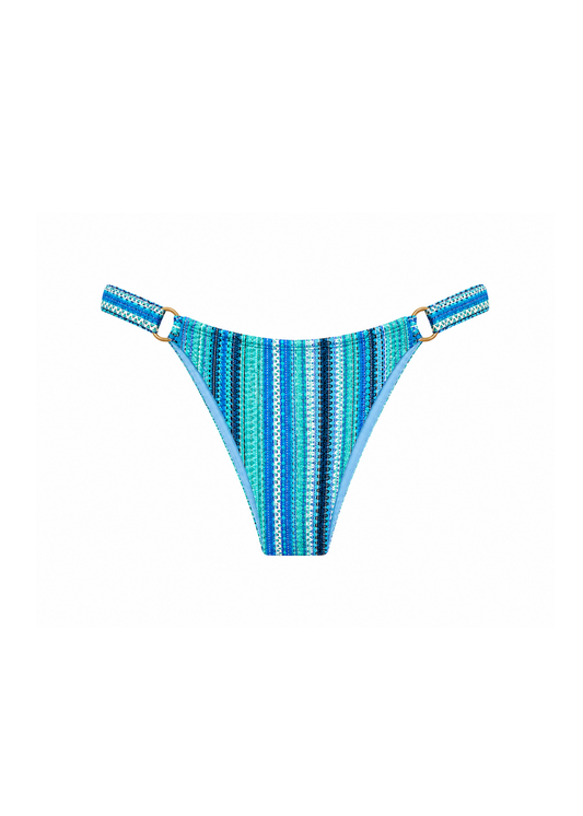 Fuller Coverage Bottoms - Salty Stripe (Adjustable)